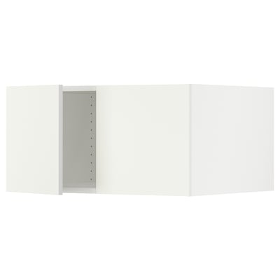 SEKTION Gabin sup p/ refrigerador 2 puertas, blanco/Vallstena blanco, 76x61x38 cm