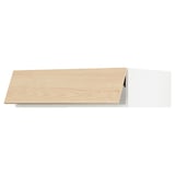 SEKTION Gabin sup p/refrigerador, blanco/Askersund efecto fresno claro, 91x61x25 cm