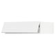 SEKTION Gabin sup p/refrigerador, blanco/Axstad blanco mate, 91x61x25 cm