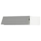 SEKTION Gabin sup p/refrigerador, blanco/Bodbyn gris, 91x61x25 cm