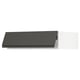 SEKTION Gabin sup p/refrigerador, blanco/Voxtorp gris oscuro, 91x61x25 cm