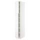 SEKTION Gabinete alto 2 puertas c/estantes, blanco/Axstad blanco mate, 38x61x229 cm