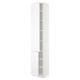 SEKTION Gabinete alto 2 puertas c/estantes, blanco/Axstad blanco mate, 46x37x229 cm