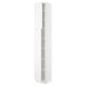 SEKTION Gabinete alto 2 puertas c/estantes, blanco/Axstad blanco mate, 38x37x229 cm