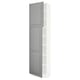 SEKTION Gabinete alto 2 puertas c/estantes, blanco/Bodbyn gris, 61x37x229 cm