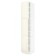 SEKTION Gabinete alto 2 puertas c/estantes, blanco/Bodbyn hueso, 46x61x229 cm