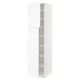 SEKTION Gabinete alto 2 puertas c/estantes, blanco Enköping/blanco efecto madera, 61x61x229 cm