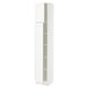 SEKTION Gabinete alto 2 puertas c/estantes, blanco Enköping/blanco efecto madera, 38x37x203 cm