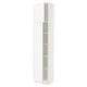 SEKTION Gabinete alto 2 puertas c/estantes, blanco Enköping/blanco efecto madera, 46x37x203 cm