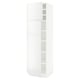 SEKTION Gabinete alto 2 puertas c/estantes, blanco/Ringhult blanco, 61x61x203 cm