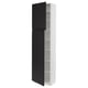 SEKTION Gabinete alto 2 puertas c/estantes, blanco/Upplöv Carbón mate, 61x37x229 cm