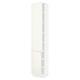 SEKTION Gabinete alto 2 puertas c/estantes, blanco/Veddinge blanco, 46x37x229 cm