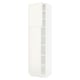 SEKTION Gabinete alto 2 puertas c/estantes, blanco/Veddinge blanco, 61x61x229 cm
