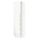 SEKTION Gabinete alto 2 puertas c/estantes, blanco/Voxtorp blanco mate, 61x61x229 cm