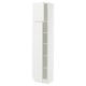 SEKTION Gabinete alto 2 puertas c/estantes, blanco/Voxtorp blanco mate, 46x37x203 cm