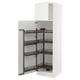 SEKTION Gabinete alto c/despensa extraíble, blanco/Axstad blanco mate, 61x61x203 cm