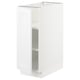 SEKTION Gabinete bajo 1 puerta c/estantes, blanco/Axstad blanco mate, 31x61x76 cm