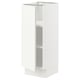SEKTION Gabinete bajo 1 puerta c/estantes, blanco/Vallstena blanco, 31x37x76 cm