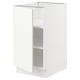 SEKTION Gabinete bajo 1 puerta c/estantes, blanco/Vallstena blanco, 46x61x76 cm