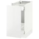 SEKTION Gabinete bajo extraíble, blanco Maximera/Ringhult blanco, 38x61x76 cm
