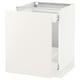 SEKTION Gabinete bajo extraíble, blanco Maximera/Veddinge blanco, 61x61x76 cm