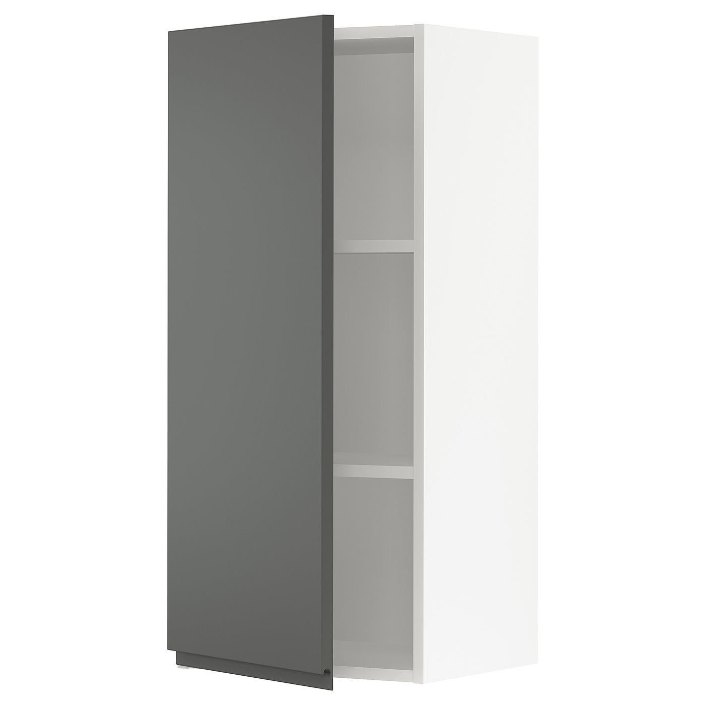 SEKTION Gabinete de pared - blanco/Voxtorp gris oscuro - IKEA