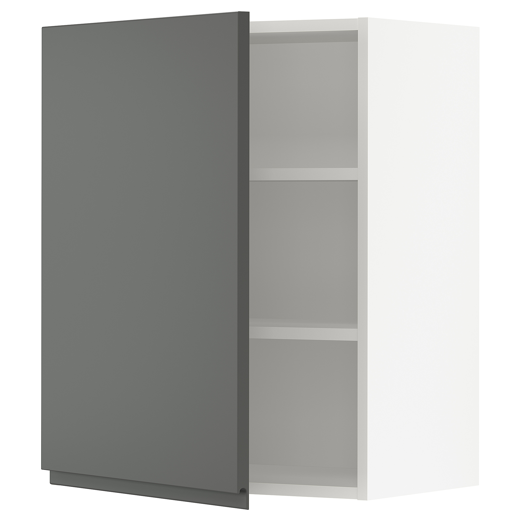 SEKTION Gabinete de pared - blanco/Voxtorp gris oscuro - IKEA