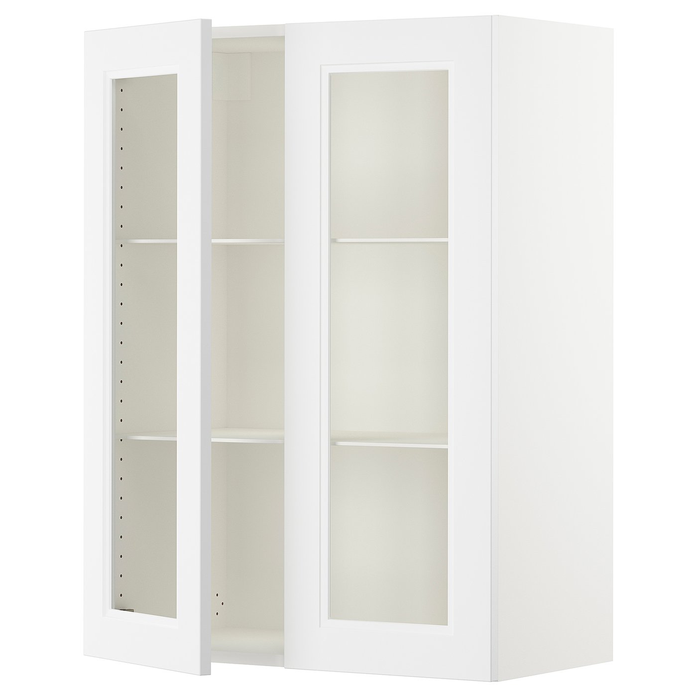 SEKTION Gabinete de pared con 2 puertas - blanco/Axstad blanco mate - IKEA