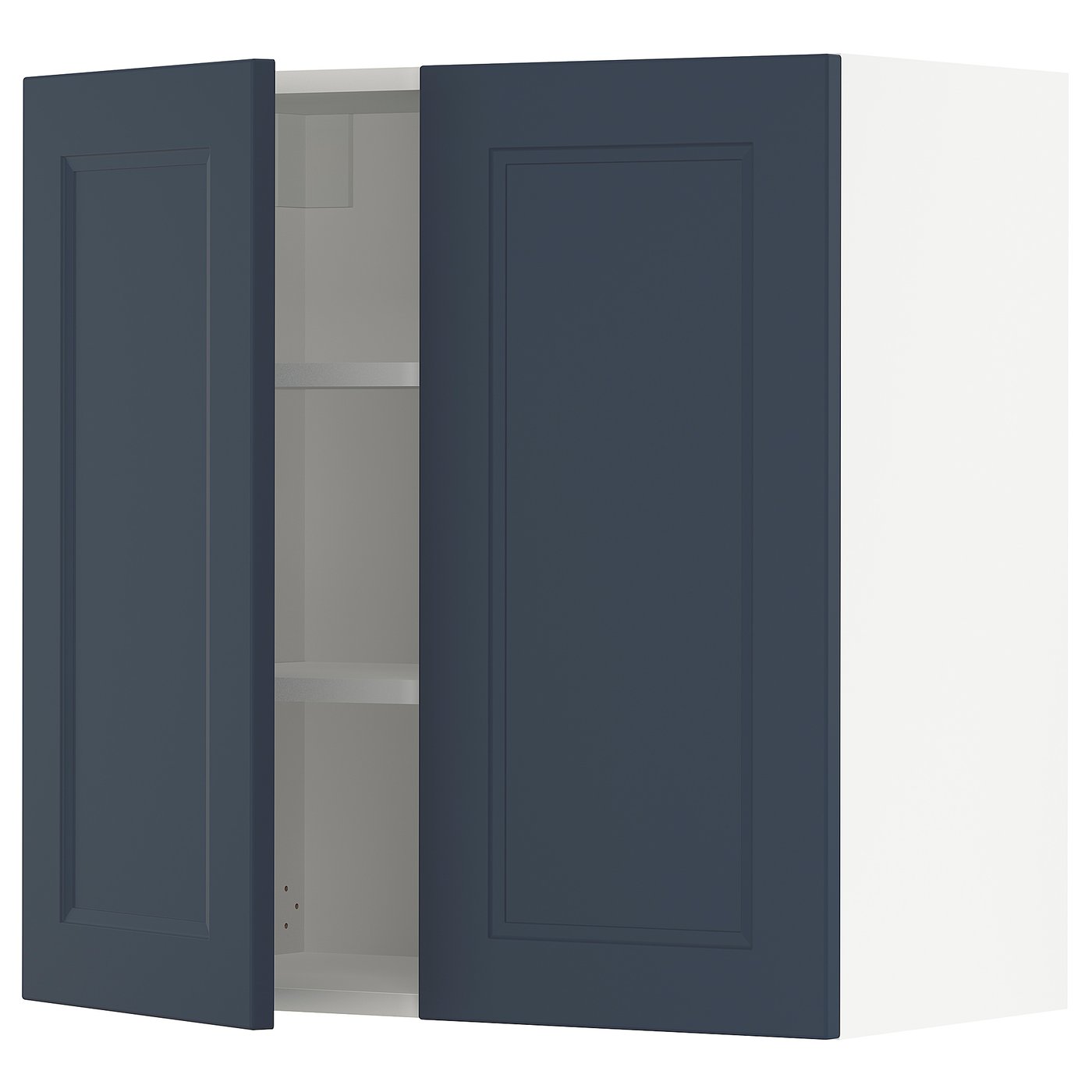SEKTION Gabinete de pared con 2 puertas - blanco Axstad/mate azul - IKEA