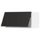 SEKTION Gabinete de pared horizontal, blanco/Nickebo Carbón mate, 76x37x38 cm