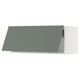 SEKTION Gabinete de pared horizontal, blanco/Nickebo Verde grisáceo mate, 91x37x38 cm
