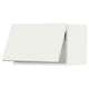 SEKTION Gabinete de pared horizontal, blanco/Vallstena blanco, 61x37x38 cm