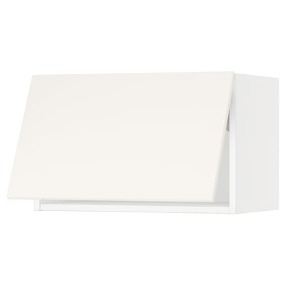 SEKTION Gabinete de pared horizontal, blanco/Veddinge blanco, 61x37x38 cm