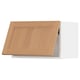 SEKTION Gabinete de pared horizontal, blanco/Vedhamn roble, 61x37x38 cm