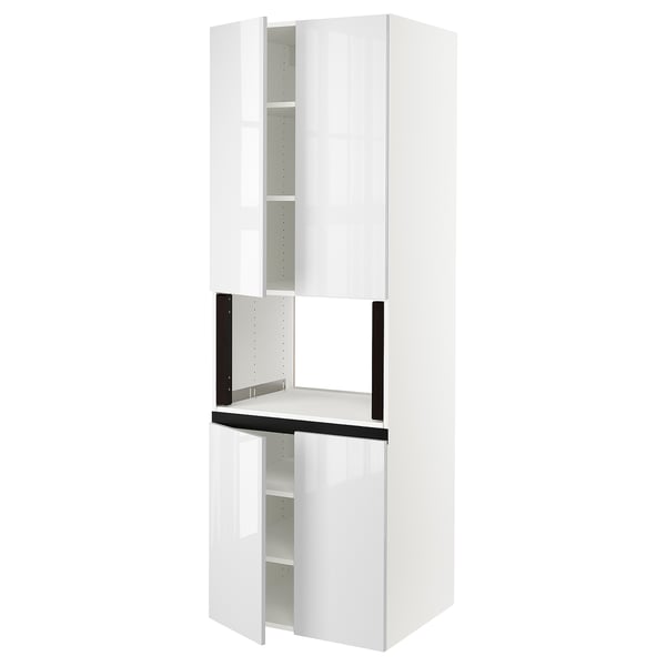 SEKTION Gabinete para microondas - blanco/Ringhult blanco - IKEA