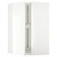 SEKTION Gabinete pared esquina c/carrusel, blanco/Vallstena blanco, 66x37x102 cm