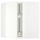 SEKTION Gabinete pared esquina c/carrusel, blanco/Vallstena blanco, 66x37x76 cm