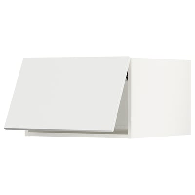 SEKTION Gabinete superior p/refrigerador, blanco/Ringhult blanco, 61x61x38 cm