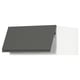 SEKTION Gabinete superior p/refrigerador, blanco/Voxtorp gris oscuro, 76x61x38 cm