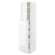 SEKTION / MAXIMERA Gabin alt extb 2 prtas 4 cjnes+ests, blanco/Ringhult blanco, 46x61x203 cm