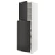 SEKTION / MAXIMERA Gabin alt extb 2 prtas 4 cjnes+ests, blanco/Upplöv Carbón mate, 61x61x203 cm