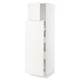 SEKTION / MAXIMERA Gabin alt extb 2 prtas 4 cjnes+ests, blanco/Veddinge blanco, 61x61x203 cm