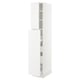 SEKTION / MAXIMERA Gabin alt extb 2 prtas 4 cjnes+ests, blanco/Voxtorp blanco mate, 38x61x203 cm