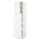 SEKTION / MAXIMERA Gabin alt extb 2 prtas 4 cjnes+ests, blanco/Voxtorp blanco mate, 61.0x61.0x228.6 cm
