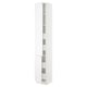 SEKTION / MAXIMERA Gabin alto 2 prtas 4 cjnes +ests, blanco/Axstad blanco mate, 38x37x229 cm