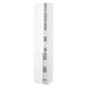 SEKTION / MAXIMERA Gabin alto 2 prtas 4 cjnes +ests, blanco/Axstad blanco mate, 38x37x203 cm