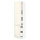 SEKTION / MAXIMERA Gabin alto 2 prtas 4 cjnes +ests, blanco/Bodbyn hueso, 61x61x229 cm