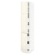 SEKTION / MAXIMERA Gabin alto 2 prtas 4 cjnes +ests, blanco/Bodbyn hueso, 38x61x203 cm