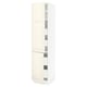 SEKTION / MAXIMERA Gabin alto 2 prtas 4 cjnes +ests, blanco/Bodbyn hueso, 46x61x203 cm