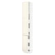 SEKTION / MAXIMERA Gabin alto 2 prtas 4 cjnes +ests, blanco/Bodbyn hueso, 38x37x229 cm